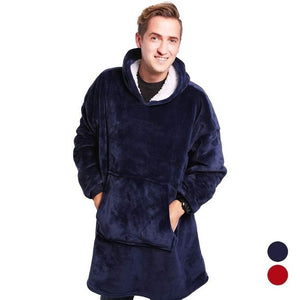 Sherpa Blanket With Sleeves