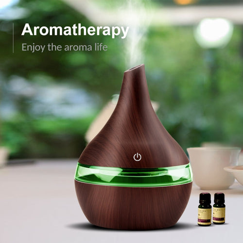 Essential Oil Diffuser & Humidifier For Ultrasonic Aromatherapy