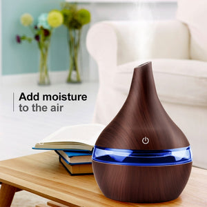 Essential Oil Diffuser & Humidifier For Ultrasonic Aromatherapy