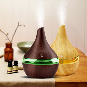 Essential Oil Diffuser & Humidifier For Ultrasonic Aromatherapy