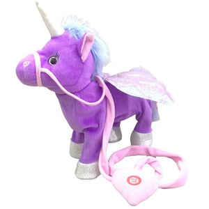 Walking-Singing Unicorn Plush Toy