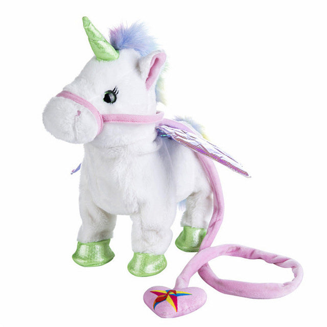 Walking-Singing Unicorn Plush Toy