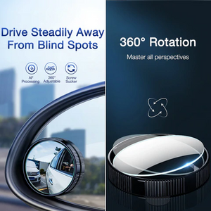 360' Blind Spot Mirror (2Pcs)